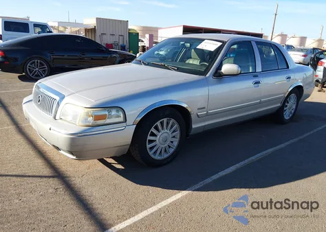 2010 Mercury Grand Marquis Ls (Fleet Only) z USA, uszkodzony, nr VIN 2MEBM7FV2AX638406